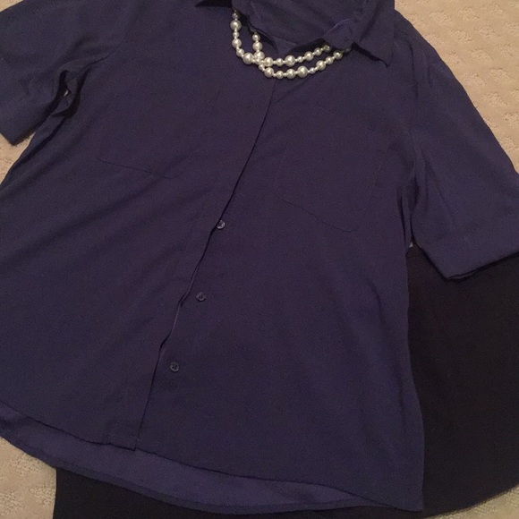 🎉Sale 🎉 Express  Size Large Short Sleeve Shirt - Picture 5 of 8